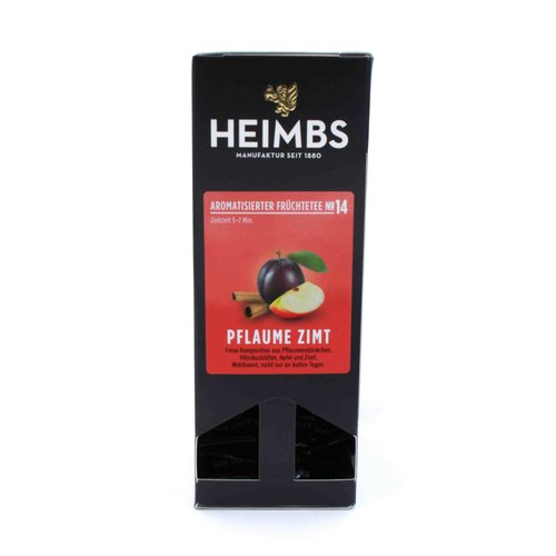 Heimbs Tee - PFLAUME ZIMT - 20 Tea Bags