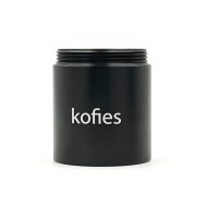 kofies® Handkaffeemühle mit Edelstahlmahlwerk und Walnussholzgriff