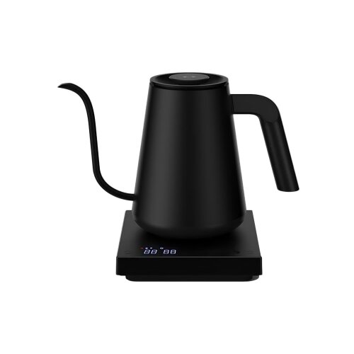 Timemore Fish Smart Pro 900 ml digitaler Wasserkocher mit Schwanenhals schwarz - für Rechtshändler