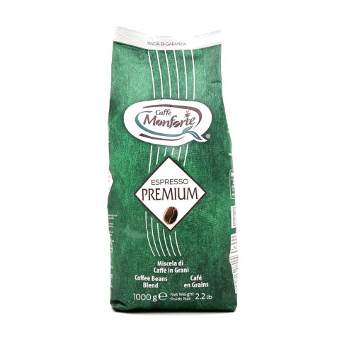 Caffe Monforte Espresso Premium 1000g Bohnen
