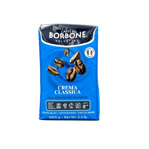 Borbone Espresso Crema Classica 1000g Bohnen