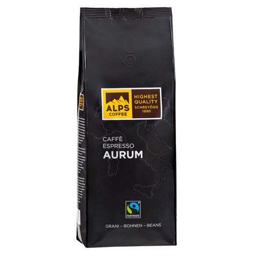 Alps Coffee Schreyögg - AURUM - Fairtrade Kaffee 1000g Bohnen
