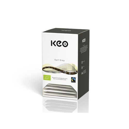 Keo Tee - EARL GREY - Bio & Fairtrade 20 Pyramidenbeutel DE-ÖKO-006